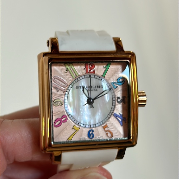 Stuhrling Original Women's Watch with Colorful Strap Set - Picture 8 of 8